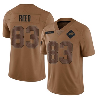 Limited Andre Reed Men's Buffalo Bills 2023 Salute To Service Jersey - Brown