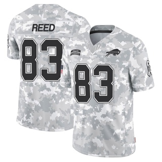 Limited Andre Reed Men's Buffalo Bills 2024 Salute to Service Jersey - Arctic Camo