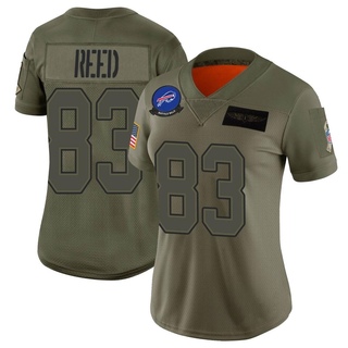 Limited Andre Reed Women's Buffalo Bills 2019 Salute to Service Jersey - Camo